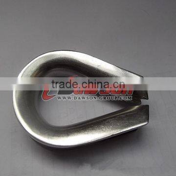 Rigging Hardware G414 Rope Thimble US Heavy Duty Wire Rope Thimble photo-5