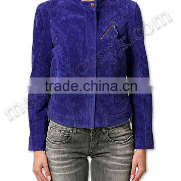 High Style Ladies Suede Leather Fashion Jackets