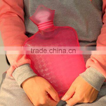 children pvc hot water bottle feet warmer small capacity made in China