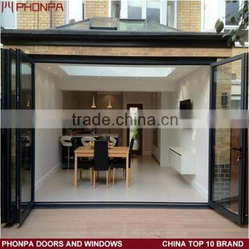 China supplier cheap price villa house projects folding door aluminum door