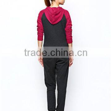 Good Quality Women Jogger Suit Sports Suit Cotton Tracksuit Custom photo-4