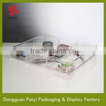 acrylic cosmetic box/wholesale acrylic box frame/clear acrylic storage boxes