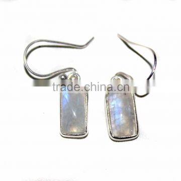 Moonstone 925 Sterling Silver Earring Pair