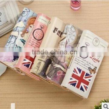 Creative graffiti multilayer wallet