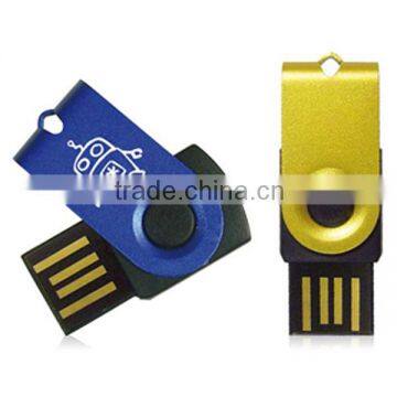 Mini Swivel Usb Flash Drive With Waterproof Grade A Chip photo-4