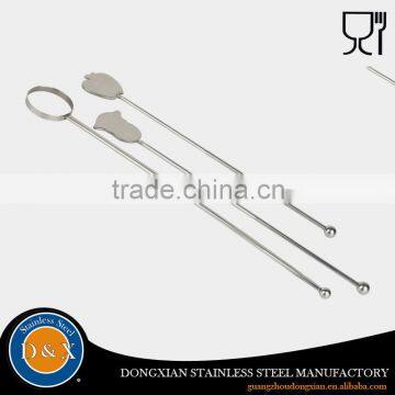 Stainless steel coffee stirrer bar spoon