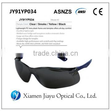 Black lenses High Quality Z87.1 Safety Eyewear For Workers