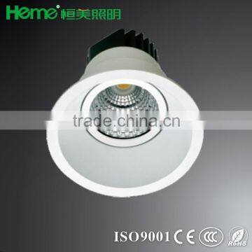 LED round COB 6W 9W 590lmlm LED ceiling recessed mount down light