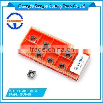 Carbide Turning Insert CCGT09T301-SL BPU10B for Aluminum finishing