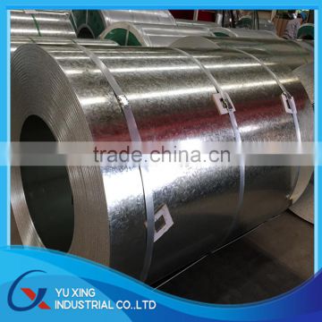 0.38 mm natural galvanized coil / prepainted galvanised steel coil