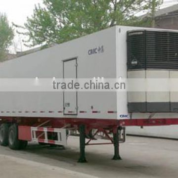 30ton refrigerated van semi trailer, tri-axles refrigerated van semi trailer