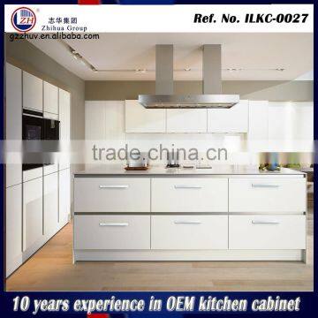 Modern high gloss kitchen cabinet laminate kitchen cabinet cylinder kitchen cabinet