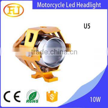 High Low Strobe Beam projector driving led h4 motorcycle headlight 12V-80V 6000-7000K White 3600LM U5 led motorcycle