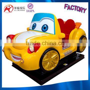 Racing Car Kids Coin Operated Game Ride kids coin pusher game machine