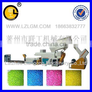 Laizhou Plastic pelletizing production line/plastic granulating machine/plastic recycling machine