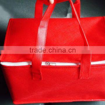 high quality picnic cooler bag:customized insulated cooler bag:recycle non woven cooler bag