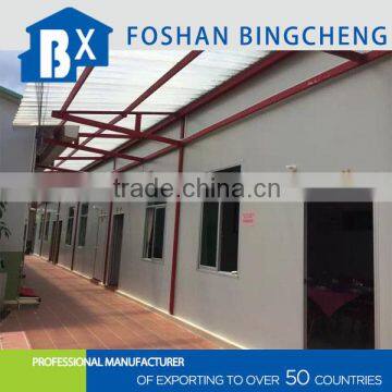 Fireproof Low-cost Pre Fab Canteens Buildings