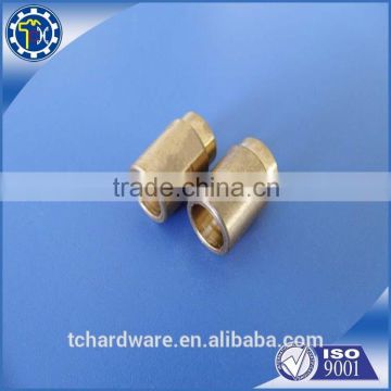 custom center hollow profile metal manchine parts by china supplier