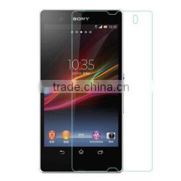 0.33mm 2.5D round curve HD clear tempered glass screen protector for Sony Xperia Z /L36H/M36H