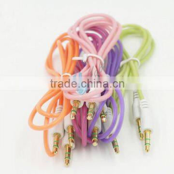 Male To Male 3.5mm Jack Fluorescence Audio Cable