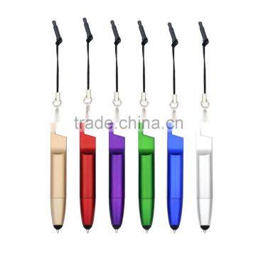 Mini touch pen capsule pen mini pen phone stand