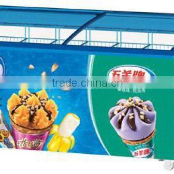 Sliding Glass Door Curved Glass Door Chest Freezer photo-4