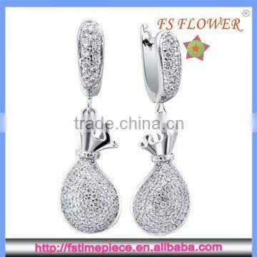 FS FLOWER - Upscale Jewelry Earrings Wedding Decoration