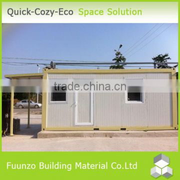 Box-type Modified Sandwich Plate House Design with Large Windows