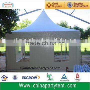 Cheap waterproof antifire PVC aluminum frame gazebo tent for sale