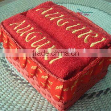 Cotton Facecloth,Bright Colored Wedding Gift Towel