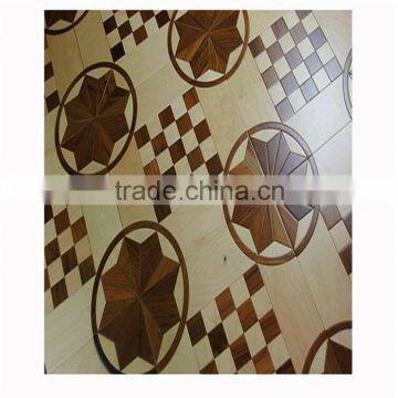 hand made Art parquet hardwood flooring 15mm