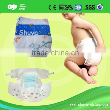 S/M/L/XL size Comfortable Wholesale Baby Diapers