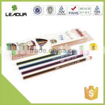 High Quality Low Price custom logo wooden pencil