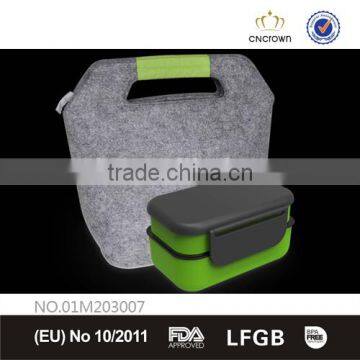 High quality felt cooler bag