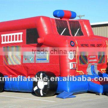 fire engine inflatable bouncer