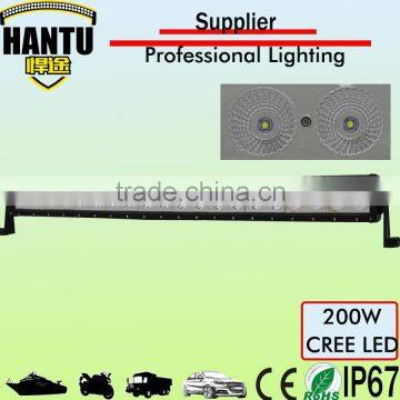 New design brightest beadlight 200w single row light bar 44.6 inch led light bar