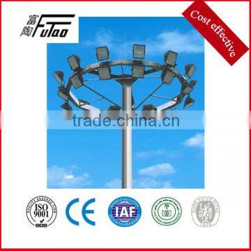 high mast light pole with led or hps lamp,high mast light price and specification