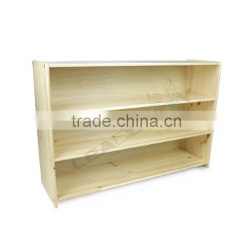 Montessori school furniture for pine solid wood shelf