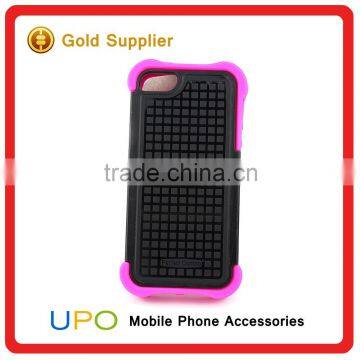 [UPO] High Quality Rubber Combo Armor Mobile Phone Cover Case for IPhone 5 With Kickstand photo-5