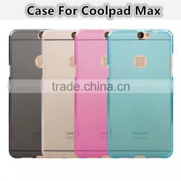 CAVSN New Item Hot Selling Clear TPU Case Cover for Coolpad MAX Back Cover