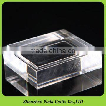 Machined Glass Plastic Components CNC Router Machining Clear Acrylic With Polished Service photo-4
