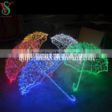 Outdoor 3D Decorative LED Umbrella photo-6