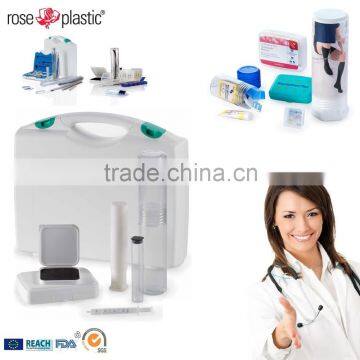 Plastic medical packaging tubes boxes for dental devices