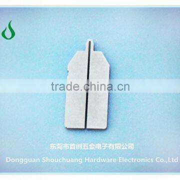 Welding tip for IC card connect wire to chip module