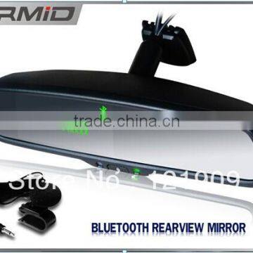 Hot selling flat rearview mirror built-in BT celling accesories/mp3 for the car