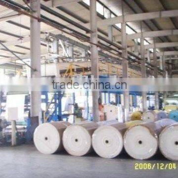 Gloss coated self adhesive label stock paper rolls