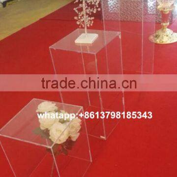Customized acrylic material wedding stage decoration