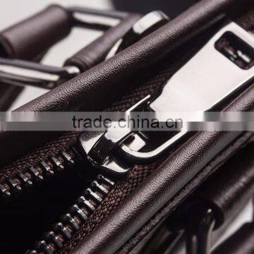 QIALINO New 2016 Vintage Leather Briefcase Leather Man Laptop Bag for Macbook Air/pro 12 13 photo-5