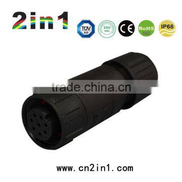 SQ14-8P Solder Cable 3A Nylon Electric IP68 Wire Waterproof Connector photo-3