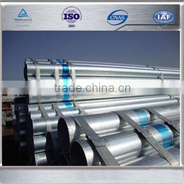 Construction building materials hot dipped galvanized steel pipe